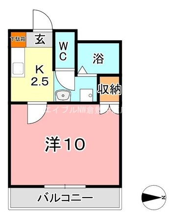 ブールブランシュ　C棟の物件間取画像